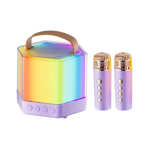 Machine de karaoké sans fil et petit haut-parleur portable avec microphone pour activité