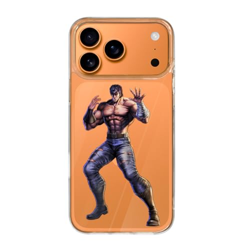 iPhone17ProMax用ケース 北斗の拳 アイフォン17ProMax用ケース スマホケース 透明 TPU 2025年新型 おしゃれ アニメ 携帯カバー 薄型 軽量 衝撃吸収 ワイヤレス充電対応