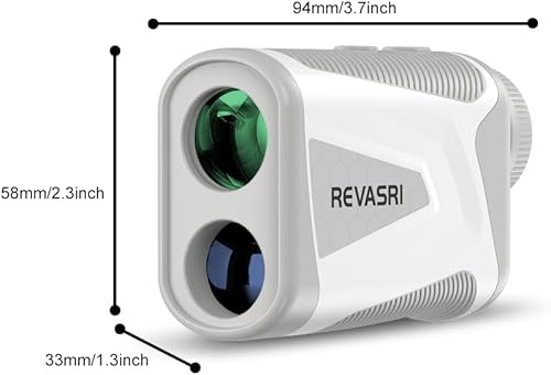 Miniatura 2 de Telémetro láser de golf de 1000 yardas, compensación de pendiente de aumento 6X, vibración de bloqueo de bandera, telémetro de golf con imán, medida