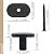 Myard Universal Hidden Deck Fastener Clips for Grooved Edges of Composite Decking Boards to Joists, 1/4" Gap Spacing, with Square Driver Bit (500-Pack)
