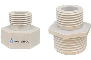 3/4" Female to 1/2" Male Adapter: Seamless NPT Connector for Plumbing Projects