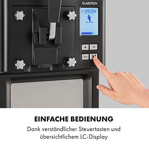 Klarstein Sweet Sundae - Eiscrememaschine, 1,5 Liter, mitselbstkühlendem Kompressor, 200 Watt, Ausgabesystem, 3… – Bild 8
