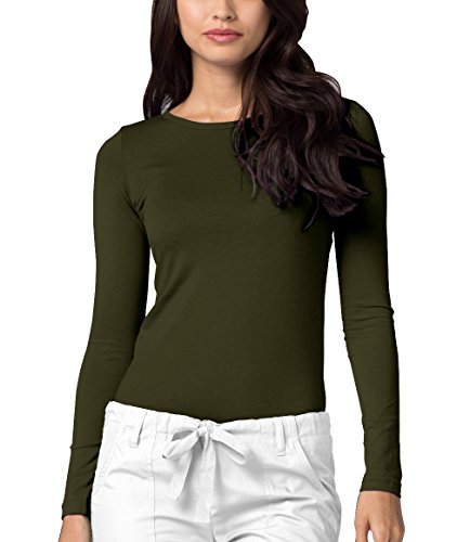 Image of Adar Underscrubs for Women - Long Sleeve Underscrub Comfort Tee