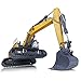 XDRC 1/14 Hydraulic RC Excavator Digger Assembled Painted for Liebherr 945 Remote Control Truck Painted Model RC Car