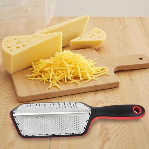 Rallador de queso 29.3 x 8.8 cm rojo y negro miniatura 2