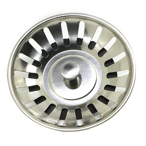 8 cm Colador de Reemplazo Fregadero de Acero Inoxidable Colador de Latón Tapón de drenaje Tapón de drenaje Filtro Cesta Herramientas de Cocina Suministros de CocinaProfesional