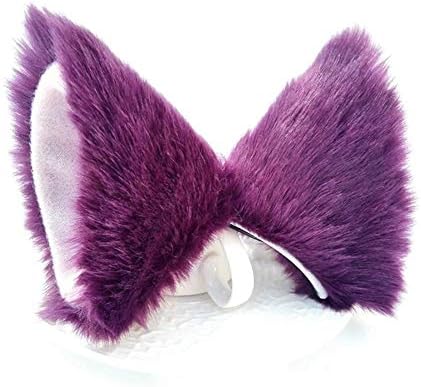 Tree2018 Cat Ears Hair Clip Cat Headband Halloween Kitty Fox Hair Barrettes Women Girls Cute Party Decoration
