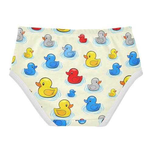Cute Rubber Duck Yellow Toddler Girls's Underwear 2T 23022002