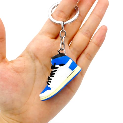 Image of CLA6 3D Sneaker Keychain | Miniature Shoe Keyring | Handcrafted And Hand-painted | Diverse Collection | Unisex