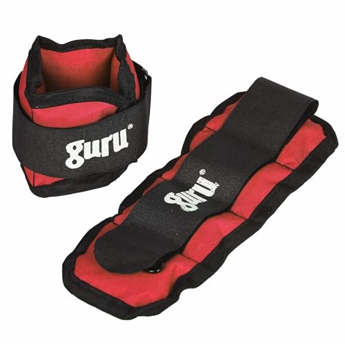 Image of GURU Ankle Weights Pack of 2 Pieces, Wrist Strap For Gym Ankle Weight Cuff For Men & Women For Training, Workout