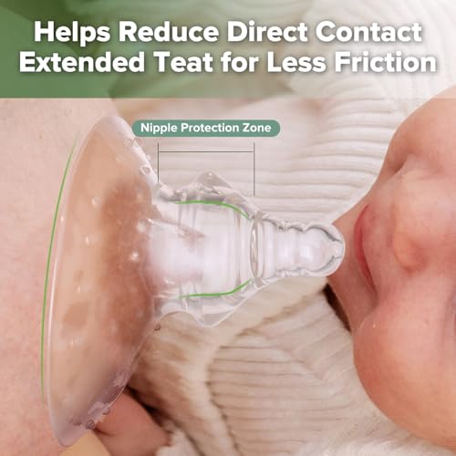 Image of haakaa Silicone Nipple Shield for Breastfeeding with Case, 1 Pack