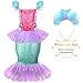 Princess Dress Up Clothes for Little Girl Gift Set, Princess Dress Up Toys Role Play Costume for Toddler Girls, Birthday Christmas Party