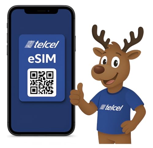 Catálogo para Comprar On-line Telcel Logo Blanco los 5 más buscados. 34 Genérico Telcel eSIM Prepago Amigo, Tarjeta SIM Digital no Incluye saldo