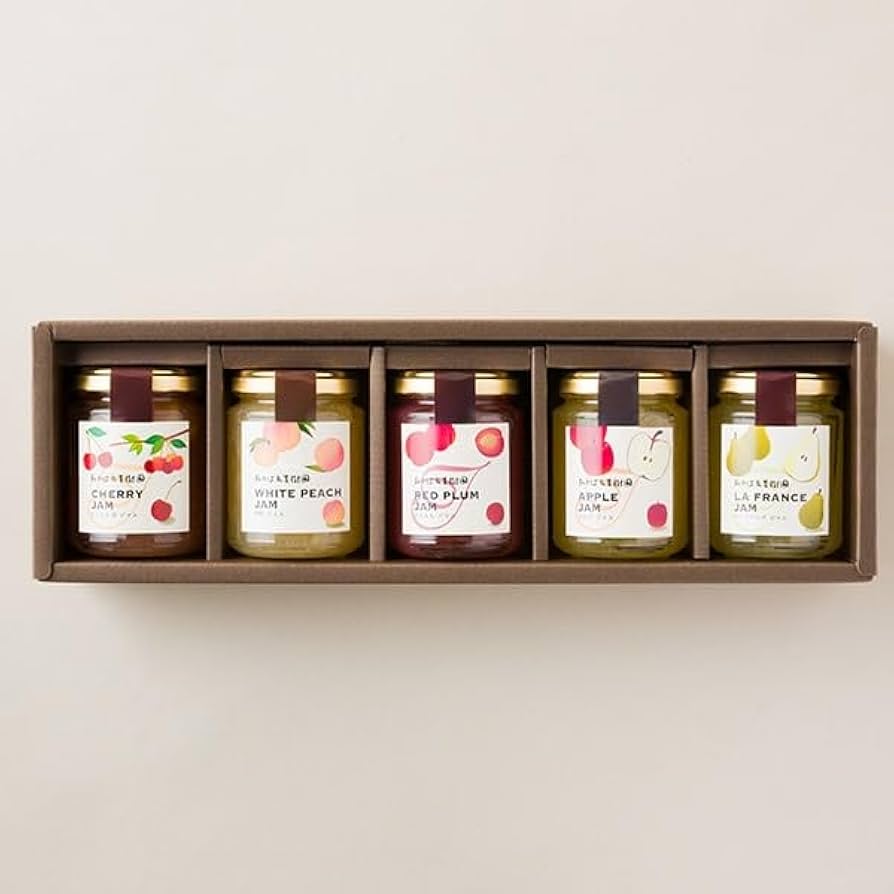 Amazon | たかはた果樹園／山形のフルーツジャム5本セット