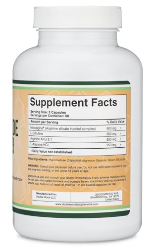 Double Wood Supplements DWNITRIC Nitric Oxide Supplement thumb #2