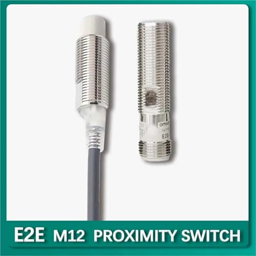 Capteur inductif E2E-X2F1 étanche à détection métallique précise M12 - 3