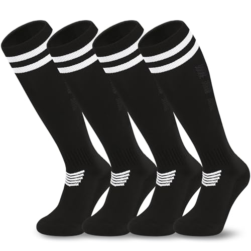 Image of Olreco Kids Soccer Socks Youth Baseball Socks Men Women Softball Sock for Girls Boys Football Sock Men Team Sports Accessory