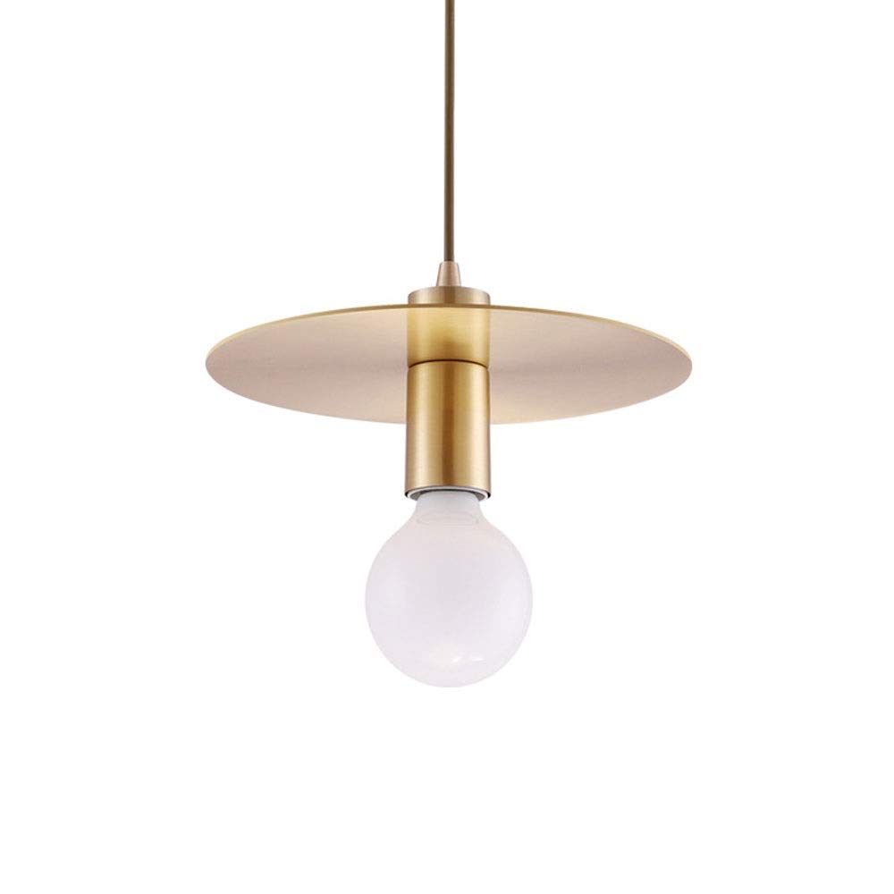 Chandelier E27 suspendu en métal blanc luminaire Edison pour chevet et bar