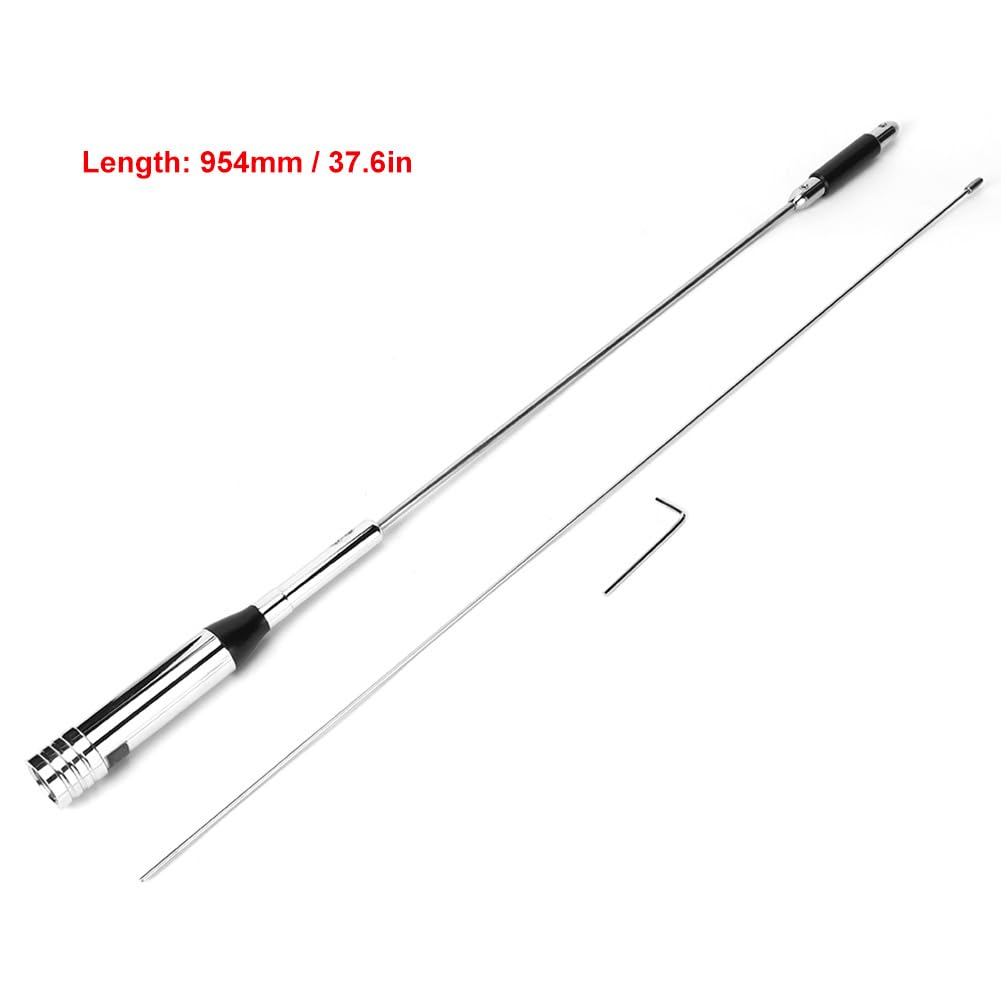 Antena Torvex de Doble Banda, NL-770R UHF PL259, látigo aéreo de Radio móvil Macho para comunicación bidireccional de vehículos Walkie Talkie