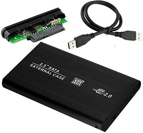 Cables Kart CAsing-Black External 2.5" Hard Disk Drive for Laptop - Multi Colour (B09B9KKFQY) Amazon Price History, Amazon Price Tracker