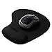 Ducomi Tappetino Mouse con Cuscinetto Gel per Polso - Tappeto Mousepad Impermeabile Ergonomico con Cuscino Poggiapolsi Contro Tendinite, Base in Gomma Antiscivolo per Computer, Laptop (L)