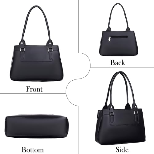 Image of Large Capacity Tote Bags For Womens Big Purses And Handbags Ladies Big Shoulder Bag (Marooon)