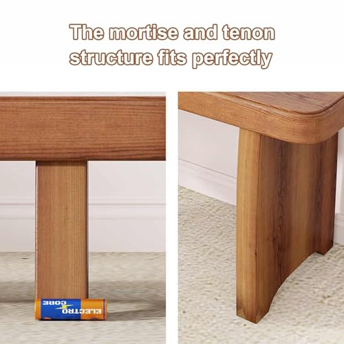 Banc d'entrée en bois stable pour ne plus jamais manquer de sièges - 7