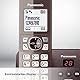 Panasonic KX-TG6861GA Schnurlostelefon mit Anrufbeantworter (Bis zu 1.000 Telefonnummern sperren, übersichtliche Schriftgröße, lauter Hörer, Voll-Duplex Freisprechen) mocca-braun