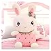 Giocattolo gigante di peluche del coniglio, carina frutta coniglio ragdoll baby cuscino bianco e rosa cuscini bambola coccole consolatore giocattoli giocattoli giocattoli per ragazzi e ragazze Bambino