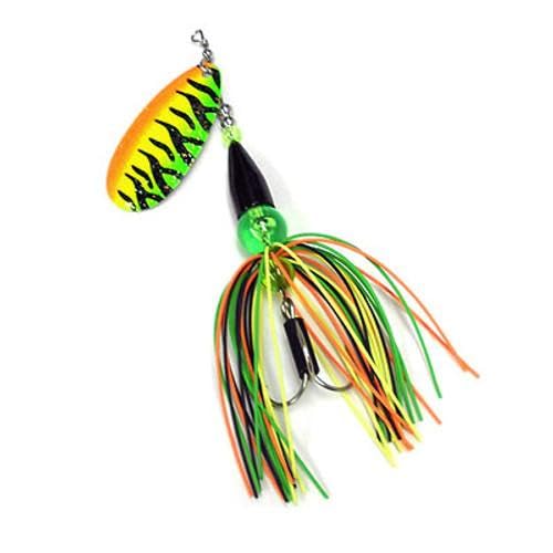 Arctic Spinners Trolling Lure (Black/Green/Firetiger) - 5/16 oz. - 1...
