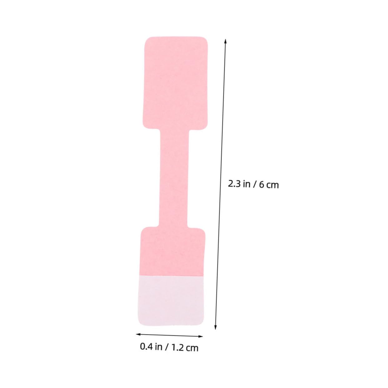 LALAFINA 200pcs Jewelry Tag Stickers Self-Adhesive Kraft Paper Tags for Rings Bracelets Adhesive Jewelry Sticker Tags