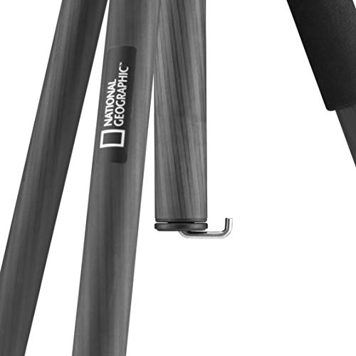 National Geographic Foto-Reisestativ-Kit mit Einbeinstativ, 90-Grad-Säule, Carbon, vierteilige Beine mit… – Bild 7