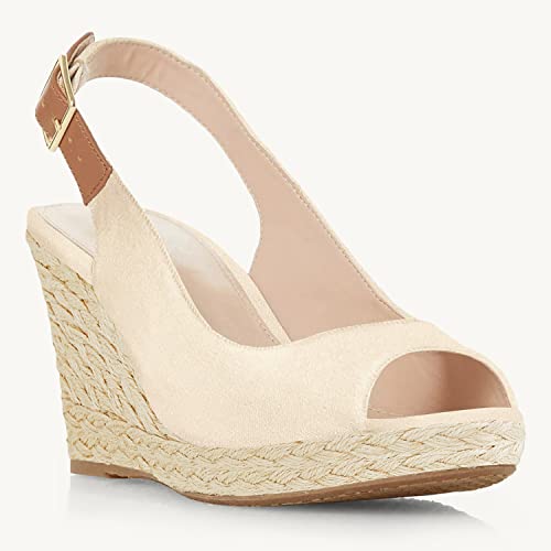 Image of Juliet Holy Womens Wedge Sandals Peep Toe Espadrilles Platform Ankle Strap Slingback Comfort Summer Dressy Shoes