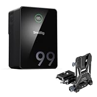 SMALLRIG V Mount Battery VB99 Pro, 99Wh / 6800mAh V Lock Battery with 100W Output, 2.5H Full Charge, with V Mount Plate, Compact Camera Rig for Sony FX3/A7 IV/A7S III, for Canon R5/R6, for Nikon Z8