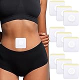 50pcs Disposable Castor Oil Pack Wrap Belly Button,Self-Adhesive Highly Absorbent Castor Oil Wrap Organic Cotton Easy to Use, Anti-Seepage(Oil Not Included)