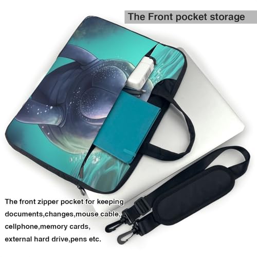 Bolso Maletín para Laptop diseño Manatí 14 pulgadas miniatura 3