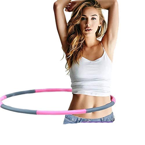 Gather together Gh Fitness Sport Hoop Removable Foam Hoop Adult Gymnastic Hoop Gym Body Building Thin Waist Fitness Circle Equipment Hot