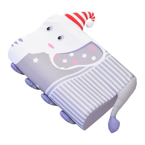 Almohada cervical – Almohada cervical de seda de hielo para niños, diseño de dibujos animados, transpirable, espuma suave, ergonómica, ortopédica, para niños, estudiantes, hogar, viajes, Nick