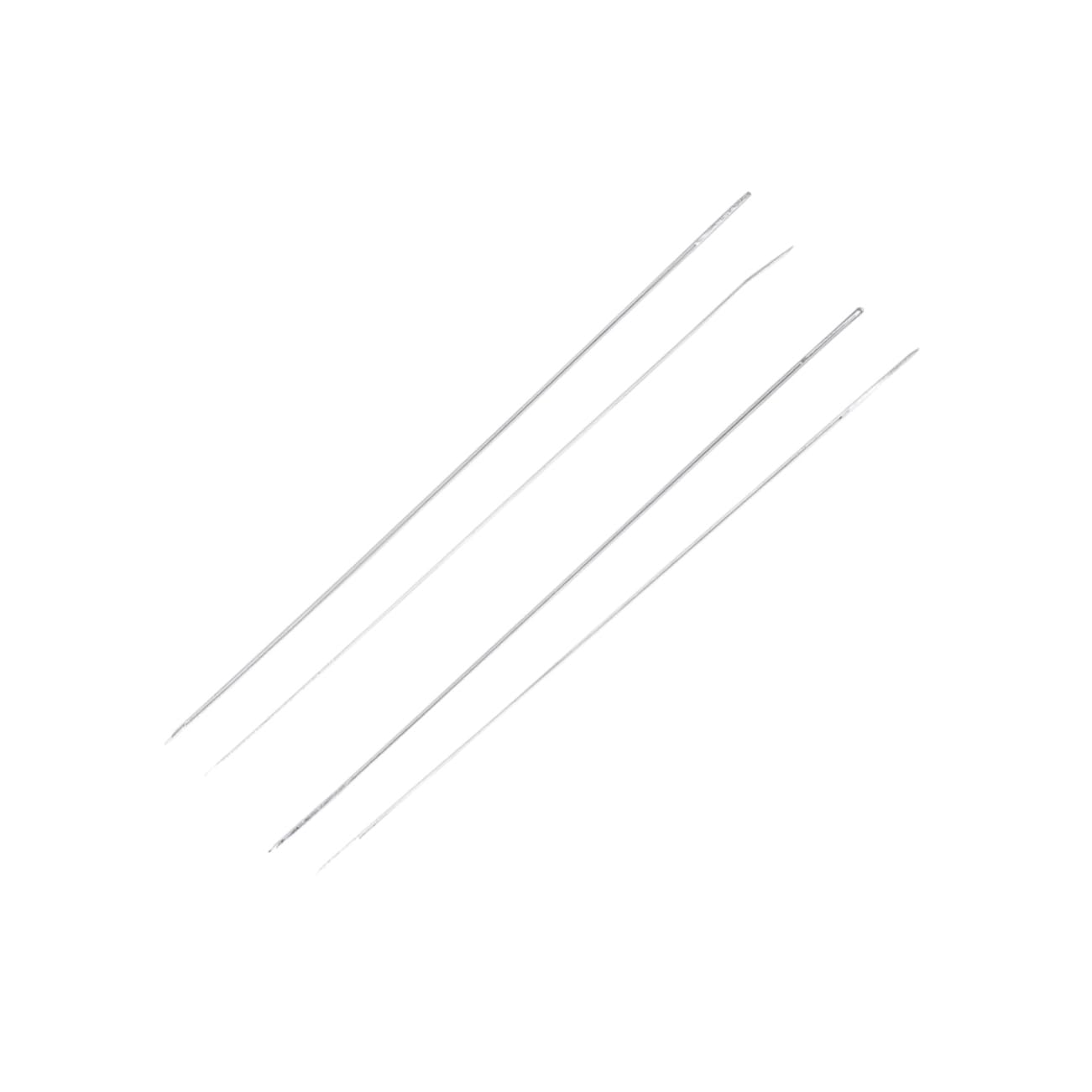 HOODANCOS Beading Needles for Bracelets 4 Pcs 76mm for Sewing Crochets Knits Arts