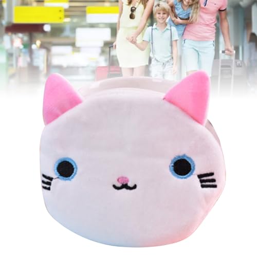 Mini Purse Plush Cat Cartoon Pattern Stylish Change Purse for Children Kids Gift2