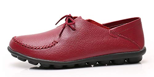 Image of VenusCelia Women's Breathable Comfort Walking Office Flat Loafer