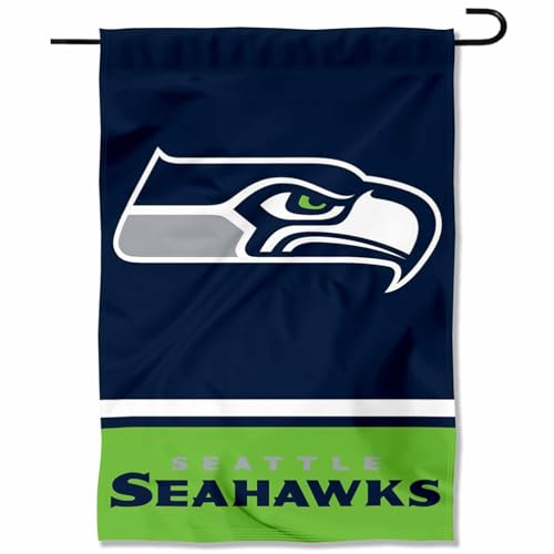 Drapeau de Jardin Seattle Seahawks WinCraft pour Animer Vos Soirées Match Match Day