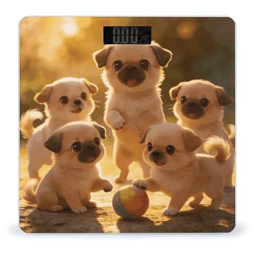 Báscula Digital para Baño con Pantalla LED Clara miniatura 1