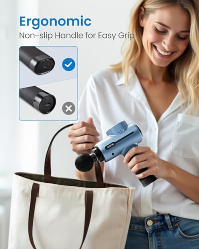 RENPHO Massagepistole mit 3200 U/min & 10MM Amplitude für Muskelentspannung – Ansicht 5
