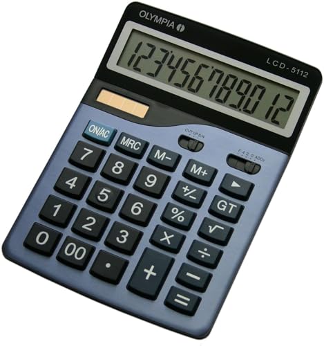 Olympia LCD5112 Calculatrice Bleu