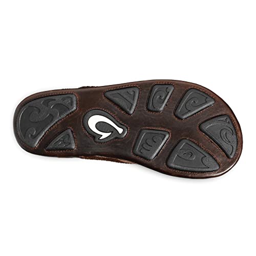 Olukai Mea Ola Sandal - Men's Dark Java/Dark Java 9 #TOP3