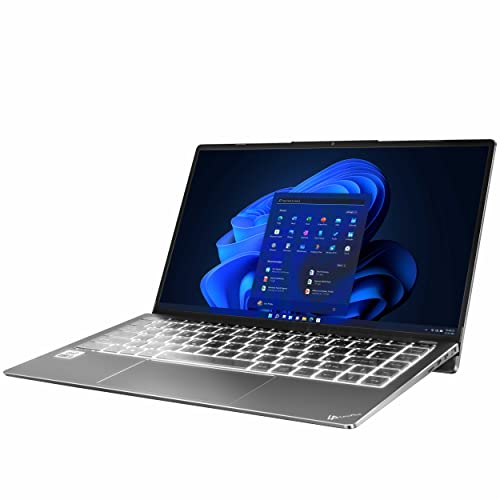 Ordinateur portable LincPlus P5 14 pouces Processeur Intel Core i3 1005G1 8 Go de RAM DDR4 256 Go SSD Écran Full HD 1080P AZERTY-Layout Clavier Aluminium mince Laptop Windows 10 S Netbook Gris sidéral