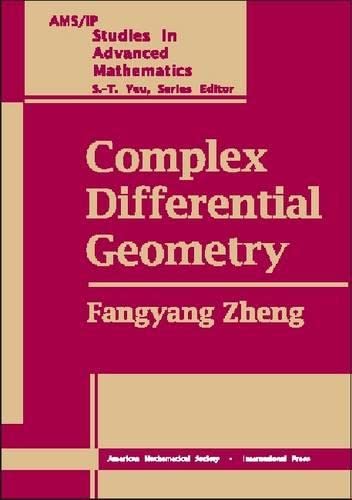 Complex Differential Geometry: No. 18