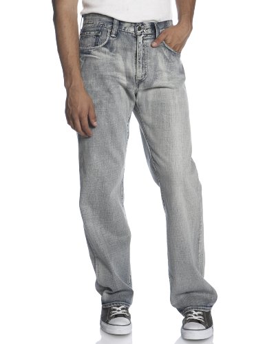Levi's mens 569 Loose Straight Pocket Treatment Jeans