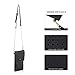 AnsTOP Lightweight Leather Phone Purse, Small Crossbody Bag Mini Cell Phone Pouch Shoulder Bag with Strap for Women